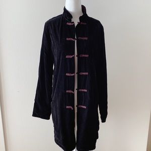 Velvet coat